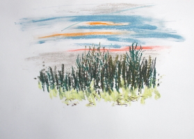 Pastelle aus Darney in Frankreich