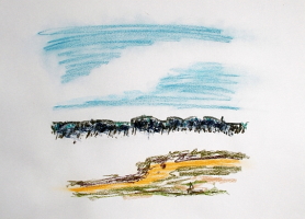 Pastelle aus Darney in Frankreich