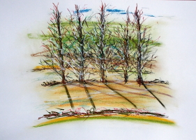 Pastelle aus Darney in Frankreich