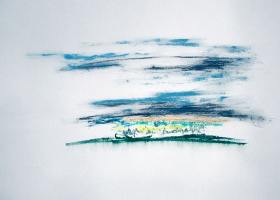 Pastelle aus Darney in Frankreich