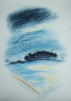 Pastell von Hain Eric Diekel