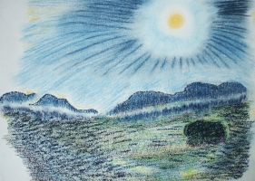 Pastell von Hain Eric Diekel