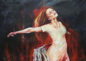 Porträt Elisabeth Maurin, Primaballerina Opera Garnier, Paris