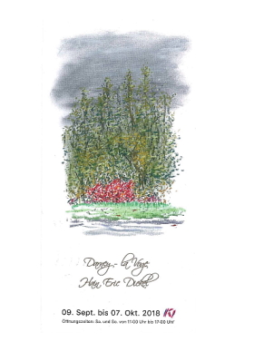 Einladung zur Ausstellung 